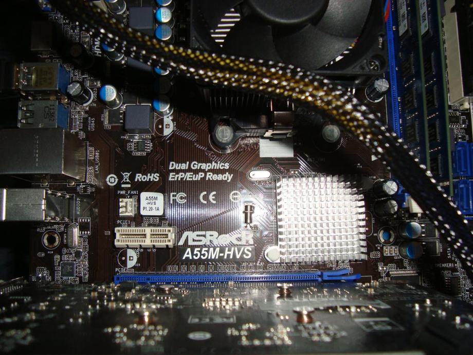 Asrock a55m hvs нет звука