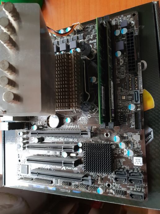 Asrock b75m gl подключение