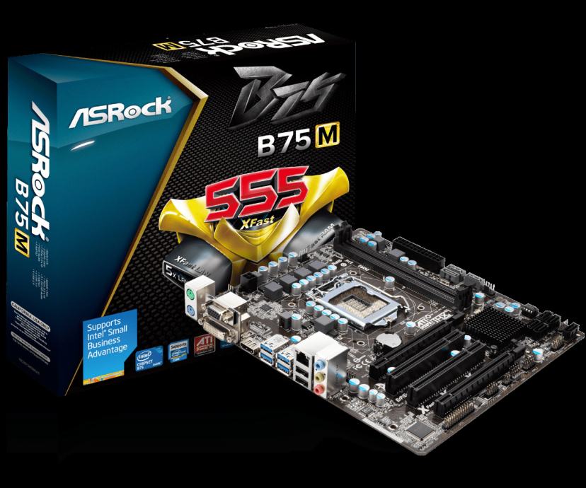 Asrock B75M + procesor i7 2600