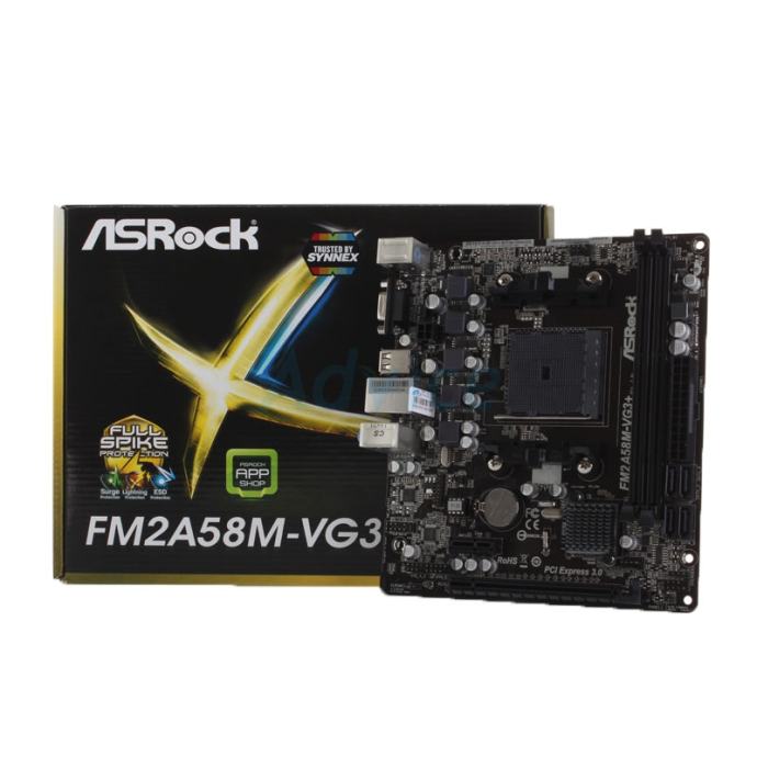 Asrock fm2a58m vg3 не стартует