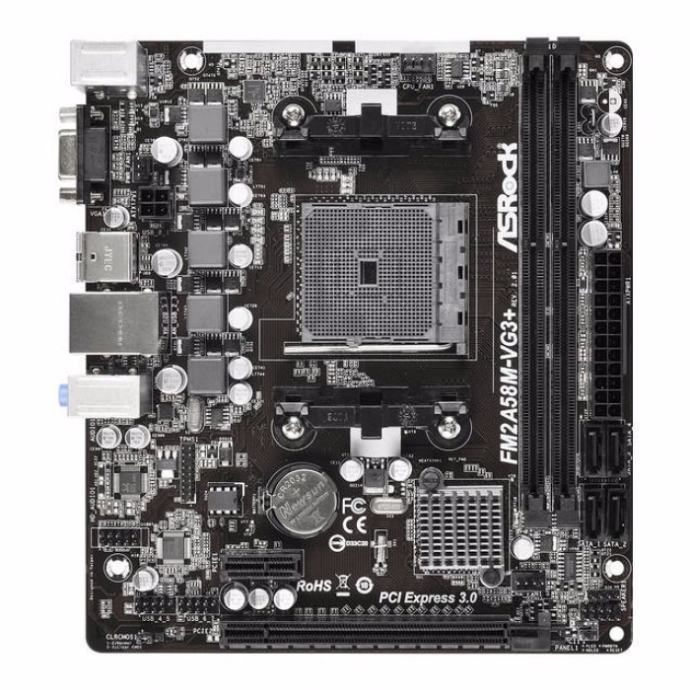 Asrock fm2a58m vg3 не стартует