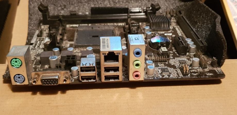 Asrock fm2a58m vg3 не стартует