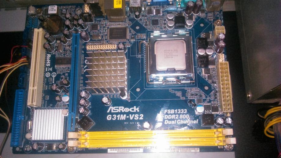 Какие процессоры поддерживает материнская плата asrock g31m vs2