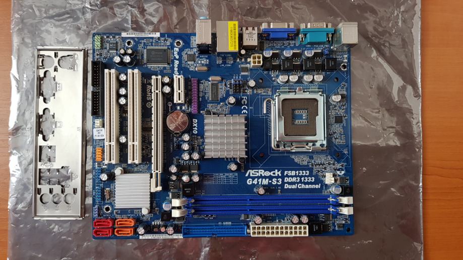 Asrock g41m s3 не стартует