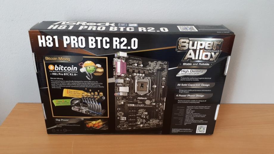 Matična ASRock H81 PRO BTC R2.0 + procesor Intel Celeron G1850