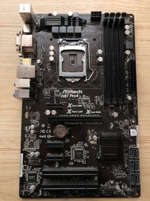 H87 pro4 asrock не стартует