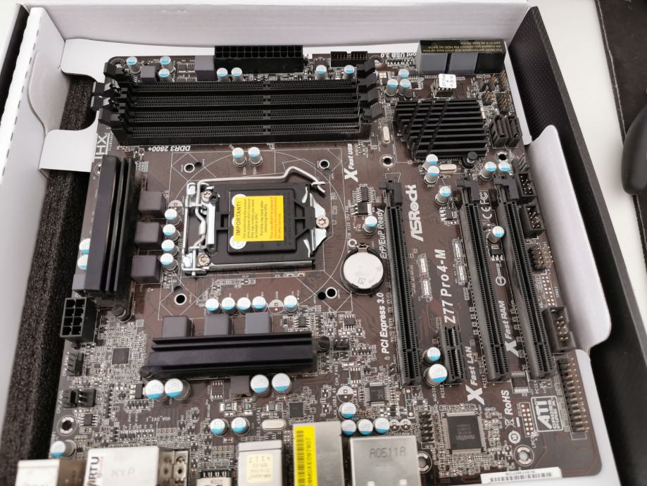 Asrock z77 pro4 нет sli