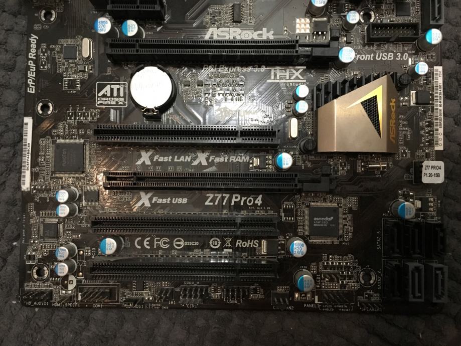 Asrock z77 pro4 нет sli