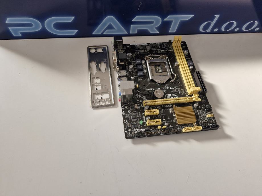 ASUS H81M-E, Intel H81, Socket 1150 - Račun / R1 / Jamstvo