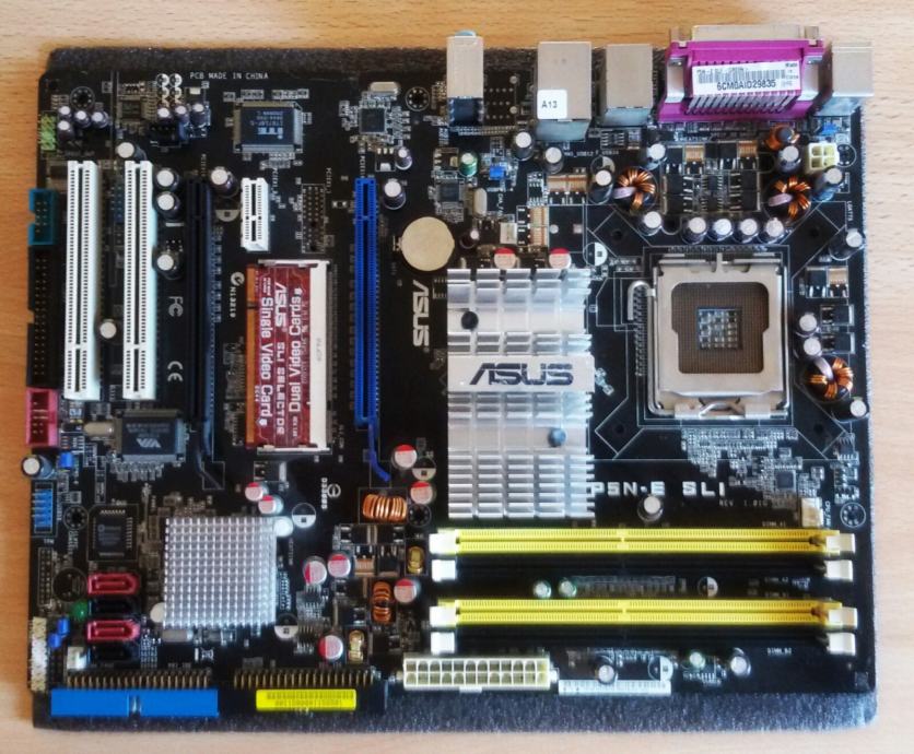 Asus p5n e sli распиновка