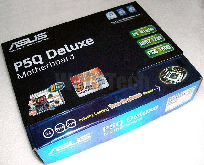 ASUS P5Q DELUXE + Intel(R) Core 2 Quad CPU Q8400 @ 2,66GHz