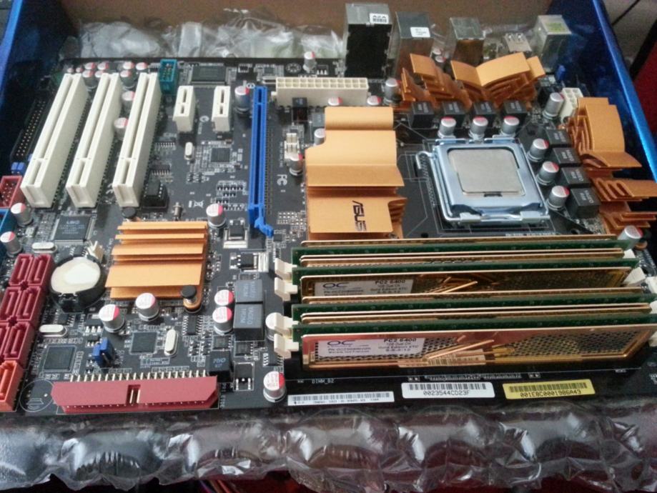 Разгон q6600 на asus p5k