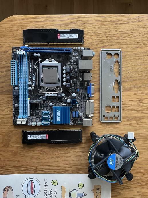 Asus P8 H61 ITX komplet