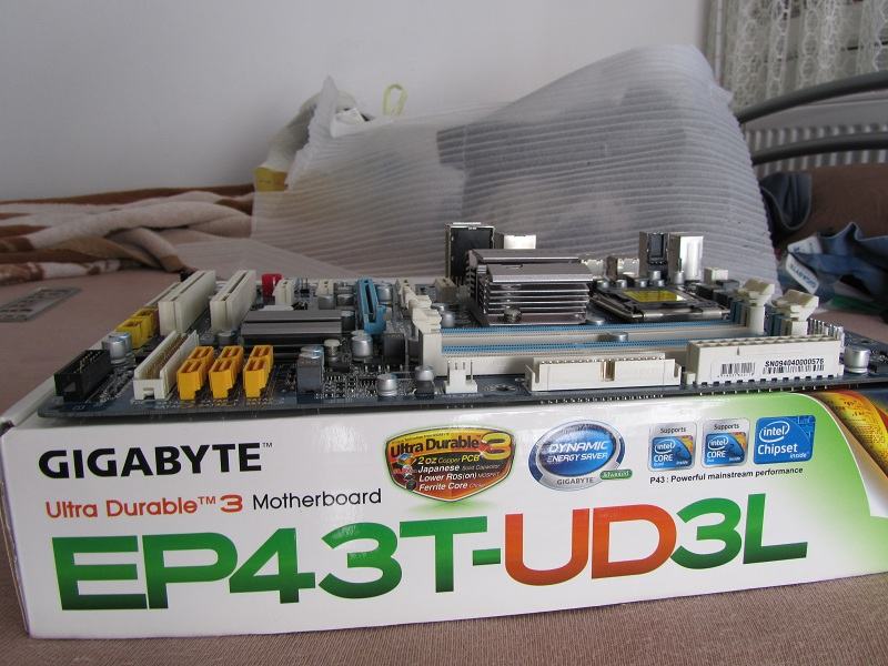 Gigabyte ga ep43t ud3l разгон