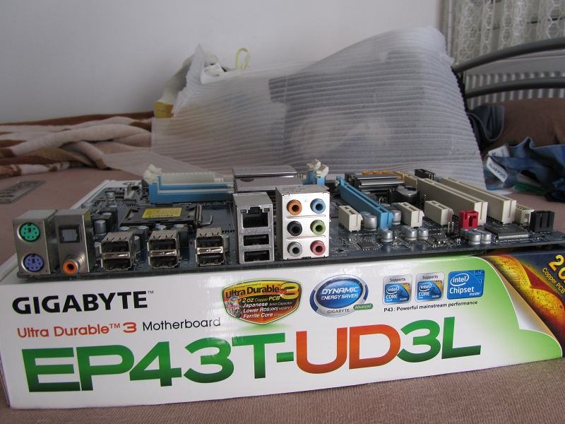 Gigabyte ga ep43t ud3l разгон