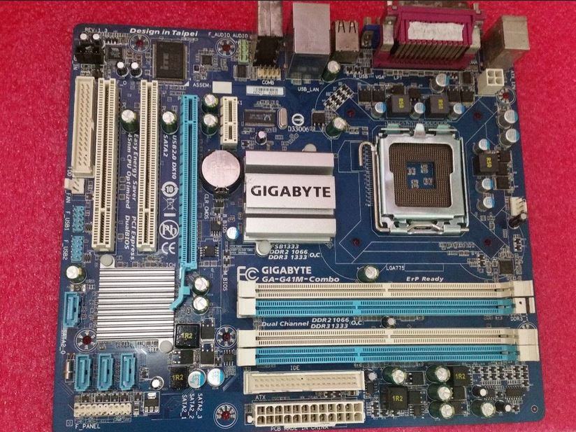 Gigabyte ga g41m combo какие процессоры поддерживает