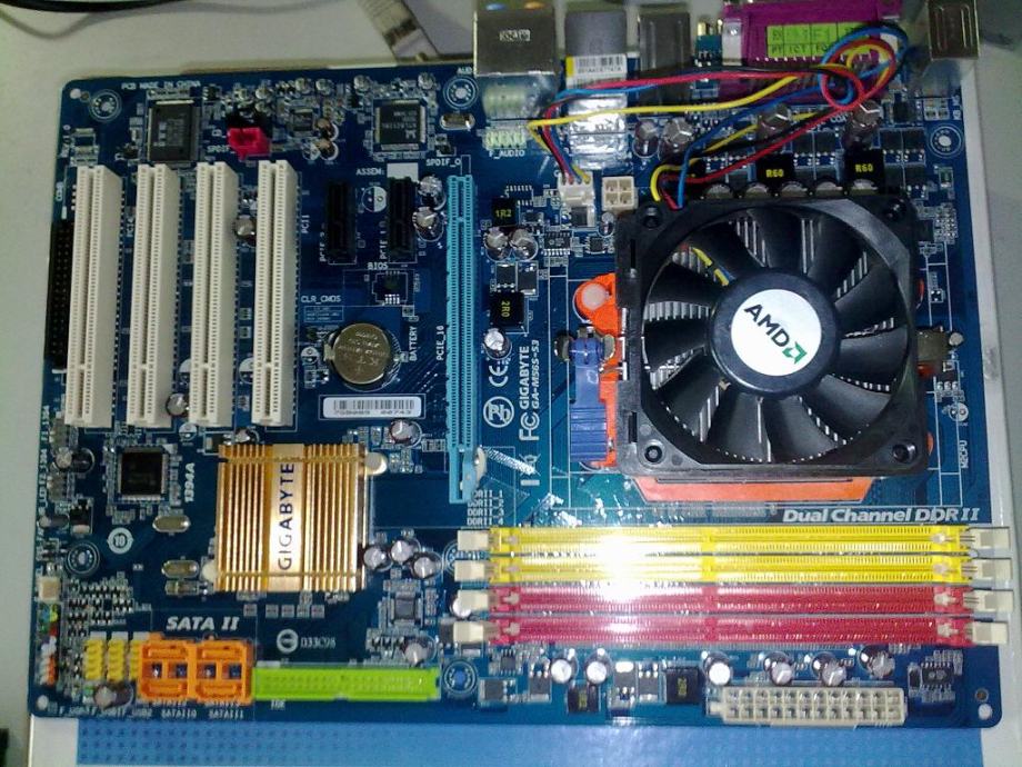 Gigabyte ga m56s s3 bios настройка