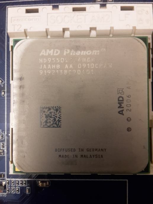 Как разогнать процессор amd phenom x4 9550