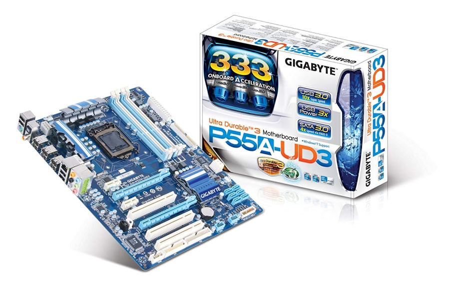 Gigabyte ga p55a ud3 обзор