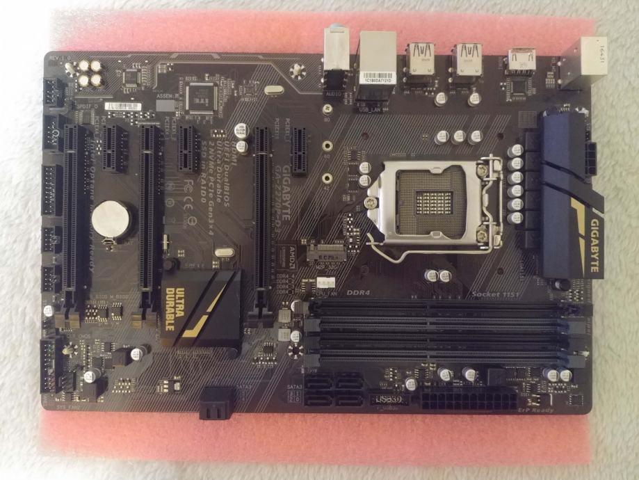 Gigabyte z270p d3 совместимость