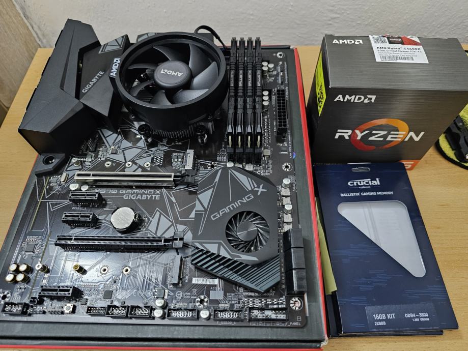 GIGABYTE X570 GAMING X - AM4 DDR4 - pod jamstvom do 07.2023.