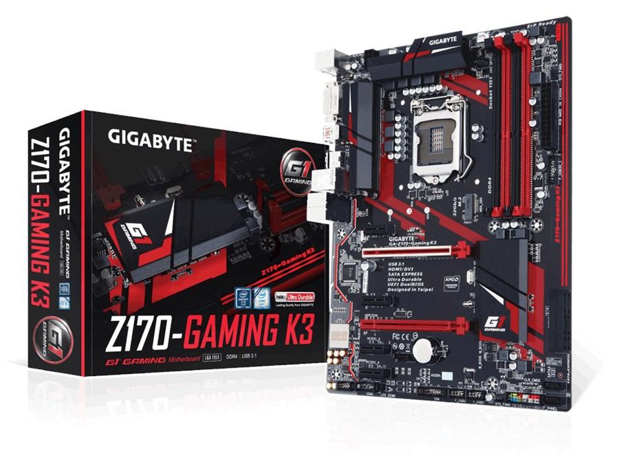 Gigabyte ga z170 gaming k3 обзор