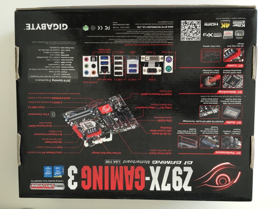 Gigabyte Z97X Gaming 3 motherboard