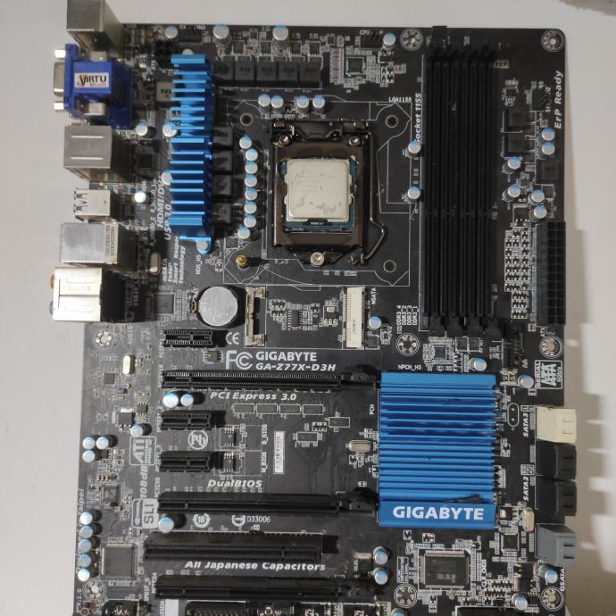 Matica ploca 1155 i7 procesorom +8g rama