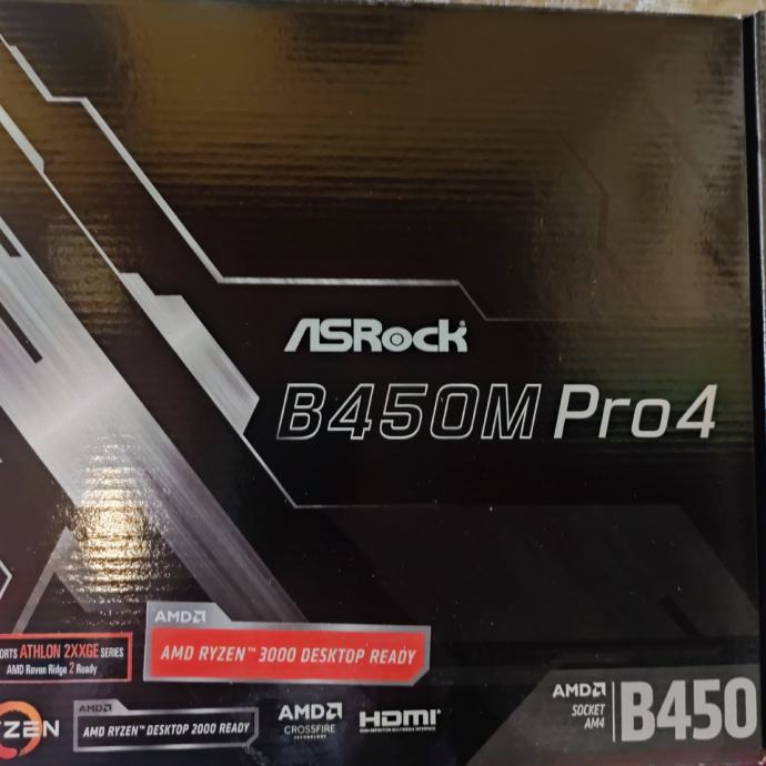 Asrock b450 pro4 hot sale ryzen 3000