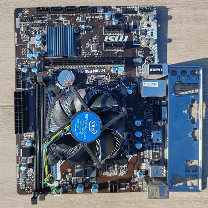 Matićna MSI H110  Lga 1151 Pentium G4400