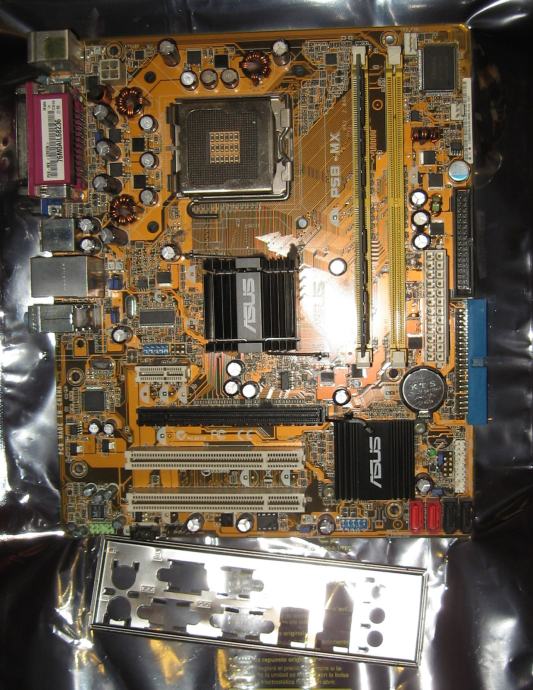 Matična ploča ASUS P5B-MX - motherboard - micro ATX - s.775, DDR2