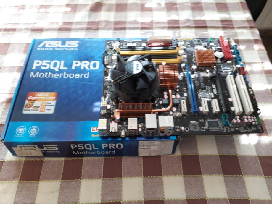 Какие процессоры поддерживает asus p5ql pro