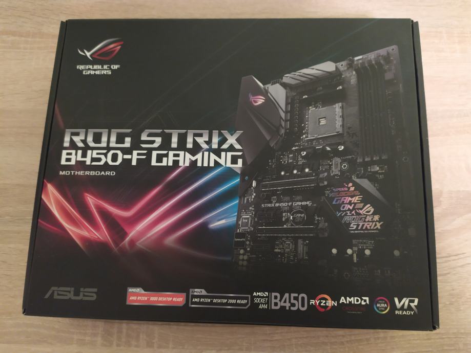 Matična ploča ASUS ROG STRIX B450-F Gaming (AM4, DDR4)