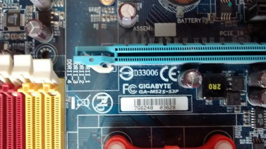 Gigabyte ga m52s s3p не запускается