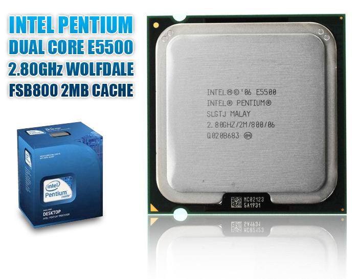 Разгон процессора intel pentium e5500