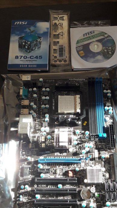 Msi 870 c45 какие процессоры поддерживает