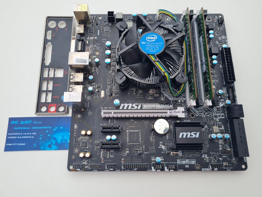 MSI B150M BAZOOKA + i7 6700K + 4GB/8GB/16GB/32GB DDR4