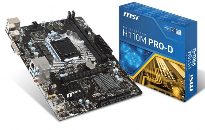 MSI H110M PRO-D (soc. 1151) Intel 6th/7th Gen