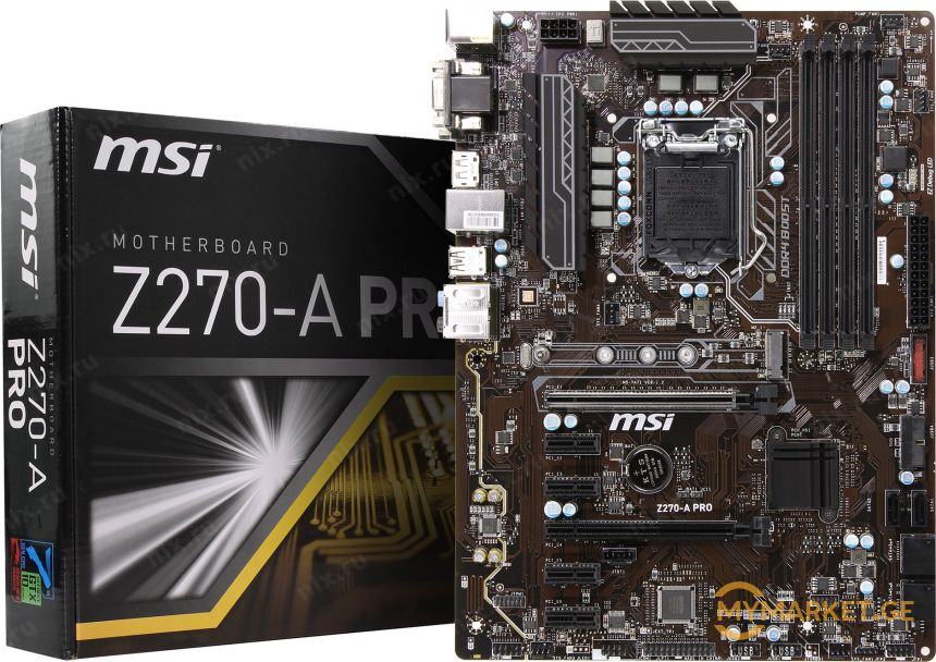 Как подключить msi z270 a pro