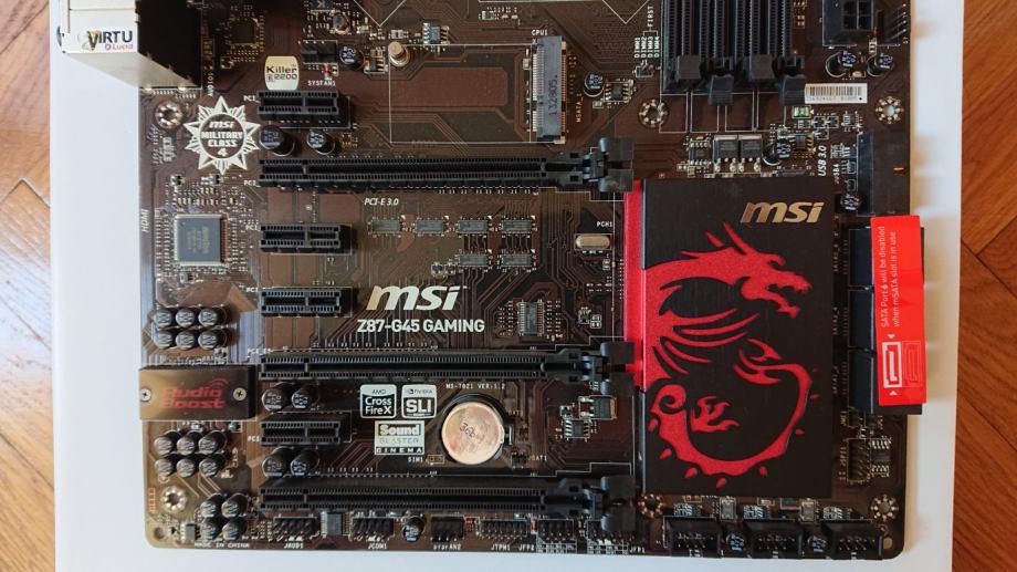 Msi z87 g45 gaming обзор