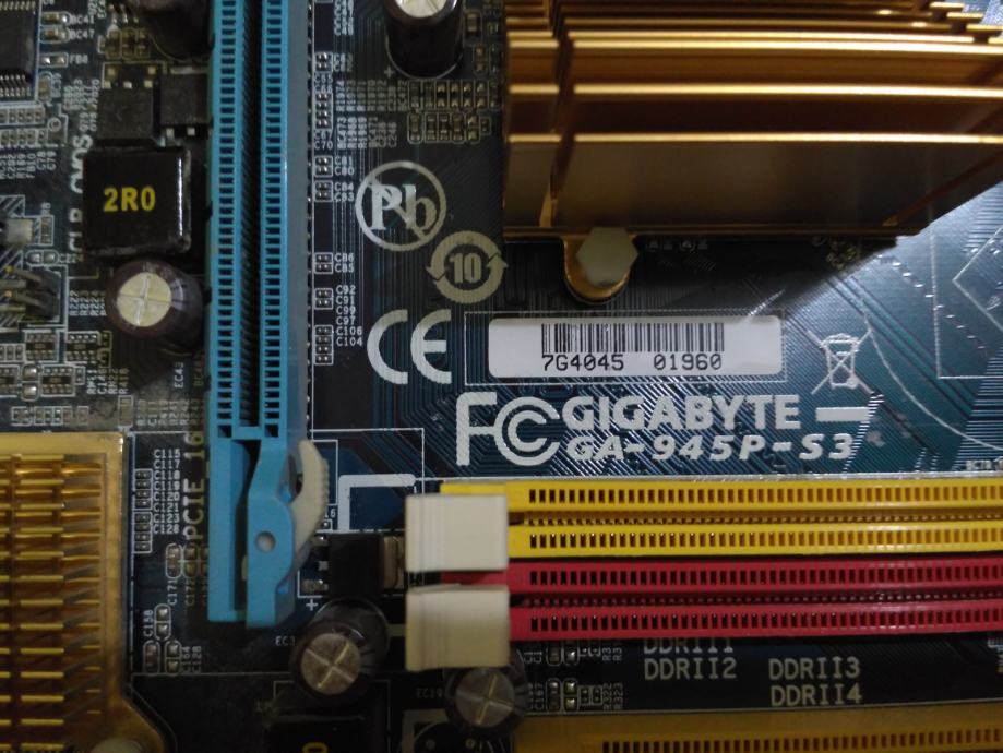 Gigabyte ga 945p s3 не запускается