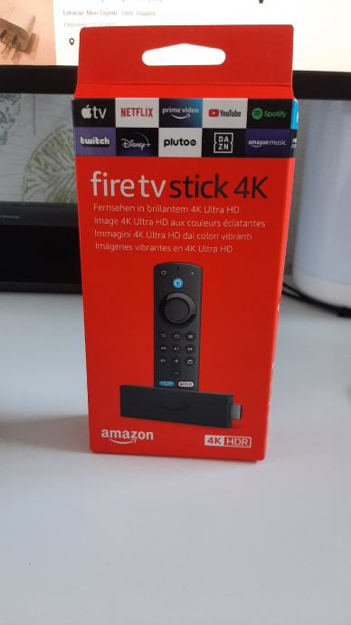 Amazon Fire Stick 4K, 2021, Novo