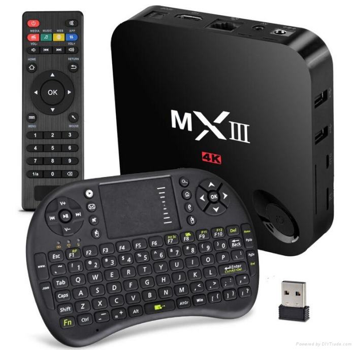 MXIII - G TV Box Android 5.1 2GB RAM 1000M LAN