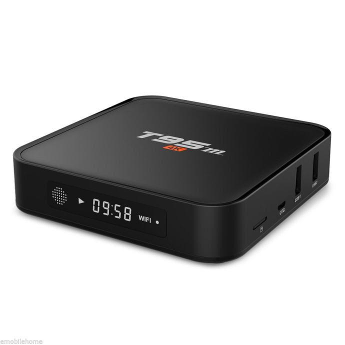 TV Box SUNVELL T95M,Android 6.0 64bit,WiFi,4K,2GB RAM,LED Display,novo