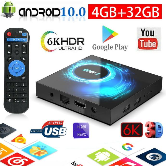 T95 Android 10 TV box *SPLIT*