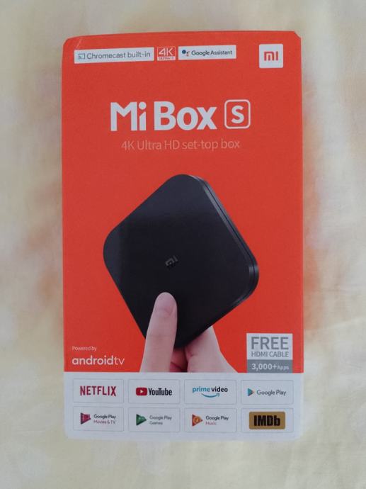 Xiaomi Mi Box S Android TV *Novo, zapakirano*