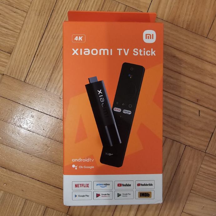 XIAOMI TV-STICKER + DALJINSKI 4K,NOVO!!