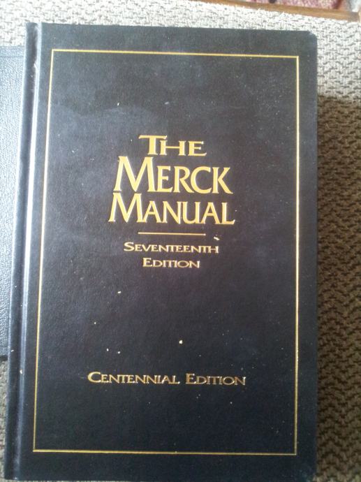 MSD - THE MERCK MANUAL - 17 IZDANJE NA ENGLESKOM