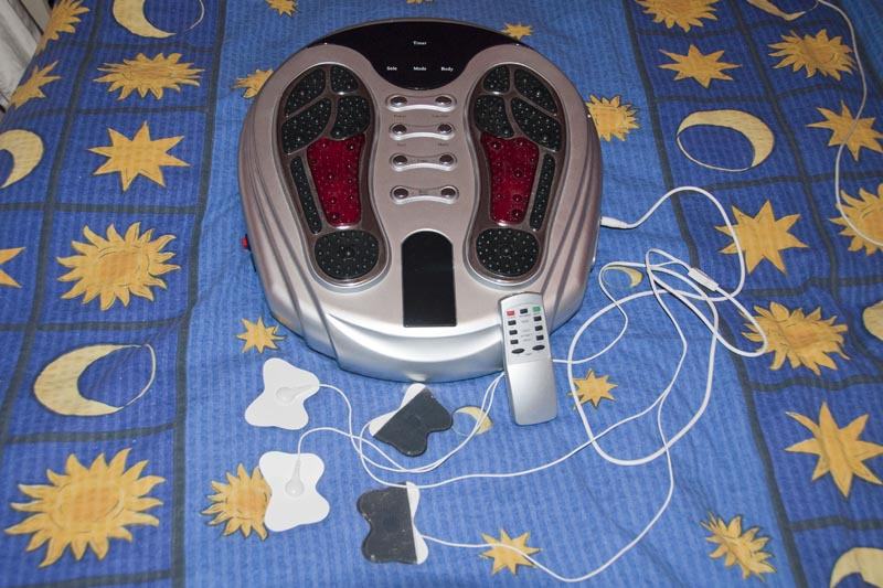 electromagnetic wave pulse foot massager instructions