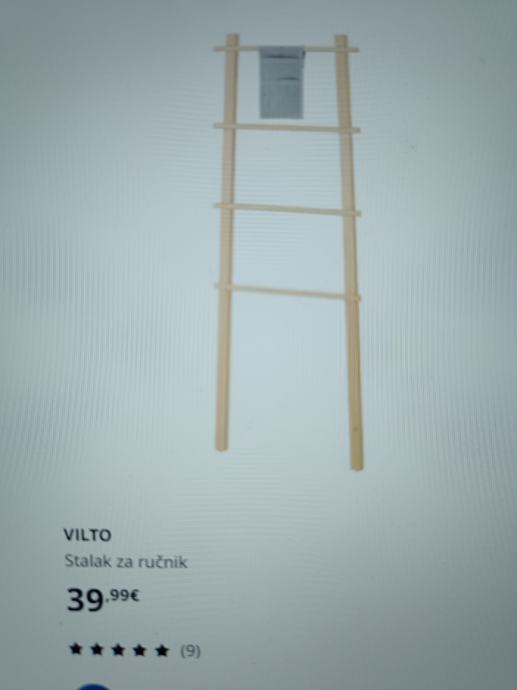 KUPAONSKE LJESTVE ZA RUČNIKE - IKEA